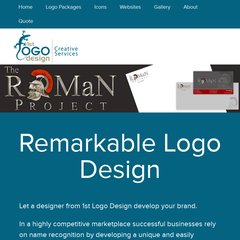 Custom Logo Design Services by 1st Icon Design, Dallas Texas