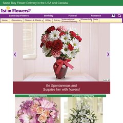 Same Day Flower Delivery, Low Prices. Send florist delivered flowers to over 150