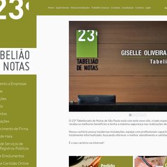 23&deg; Tabelionato de Notas de S&atilde;o Paulo