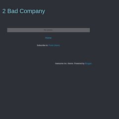 2badcompany.blogspot.com The End, 1:06 PM, No comments: