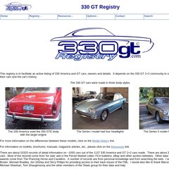 330 GT Registry