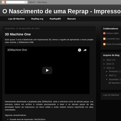 3dmachine.blogspot.com Loja 3D Machine, RepRapBR, Hotend 3D Machine Aletado