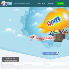 5pm - Project management, task organizer, team collaboration and time tracking software 5pm - Project management, task organizer, team collaboration and time tracking software