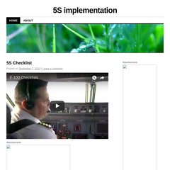 5S implementation 5S implementation