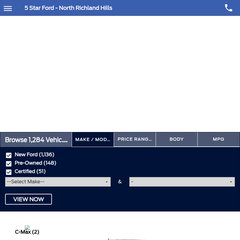 5 Star Ford North Richland Hills - Ford Dealer Dallas, Fort Worth, DFW Texas 5 Star Ford North Richland Hills - Ford Dealer Dallas, Fort Worth, DFW Texas