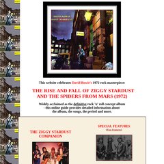 Test your knowledge, Past Features, Limited Ed Mini LP Ziggy Stardust Album, The release of Ziggy Stardust Test your knowledge, Past Features, Limited Ed Mini LP Ziggy Stardust Album, The release of Ziggy Stardust