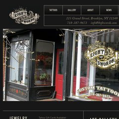 8 of Swords Tattoo Studio - Williamsburg, Brooklyn