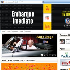 93 FM - Barbacena MG - 93.3 93 FM - Barbacena MG - 93.3