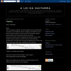 A lei da guitarra A lei da guitarra