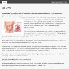 A6 Corporation A6 Corporation