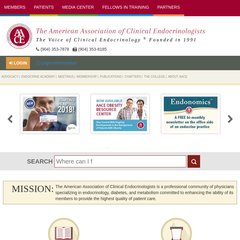 Welcome to AACE Online | American Association of Clinical Endocrinologists Welcome to AACE Online | American Association of Clinical Endocrinologists