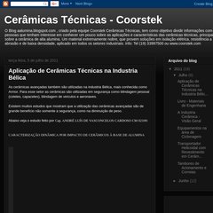 Cerâmicas Técnicas - Coorstek Cerâmicas Técnicas - Coorstek