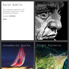  Google, Aaron Koblin, Sheep Market, Flight Patterns