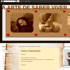 A ARTE DE SABER VIVER