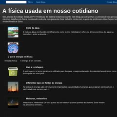 A física usada em nosso cotidiano A física usada em nosso cotidiano
