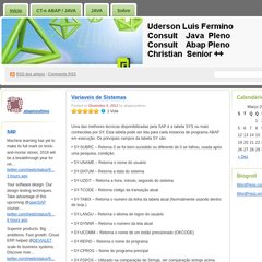  Abapnoultimo’s Weblog by Uderson, Follow