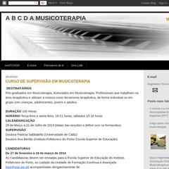 A B C D A MUSICOTERAPIA A B C D A MUSICOTERAPIA
