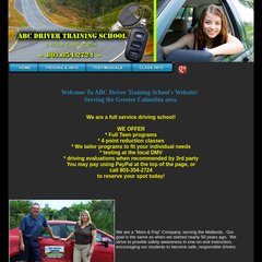 Welcome To ABC Driver Training School - Serving The Midlands! South Carolina's Welcome To ABC Driver Training School - Serving The Midlands! South Carolina's
