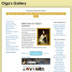 Olga's Gallery - Online Art Museum. Olga's Gallery - Online Art Museum.