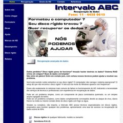  Como chegar, Formulário, Dicas, Marcas de HD