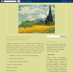 Associação de Agricultura Biodinâmica do Nordeste Associação de Agricultura Biodinâmica do Nordeste