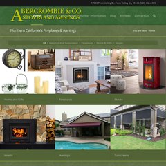 :: Abercrombie & Co. Awnings and Fireplaces Your Home Comfort Specialists since 1984... ::