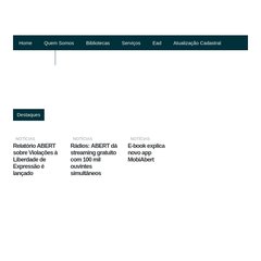 , Abert, Sede, Estatutos da abert   , Abert, Sede, Estatutos da abert