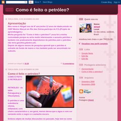 Como é feito o petroleo?, Atom Como é feito o petroleo?, Atom