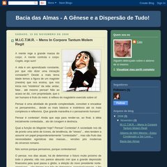 Bacia das Almas - A Gênese e a Dispersão de Tudo! Bacia das Almas - A Gênese e a Dispersão de Tudo!