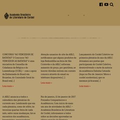 ABLC - Academia Brasileira de Literatura de Cordel ABLC - Academia Brasileira de Literatura de Cordel