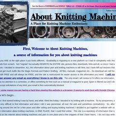Knitting Machines, Silver Reed, Brother, KnitKing, Studio, PASSAP Knitting Machines, Silver Reed, Brother, KnitKing, Studio, PASSAP
