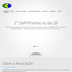 ABRAPHP | Associação Brasileira de Profissionais PHP ABRAPHP | Associação Brasileira de Profissionais PHP