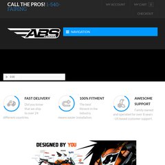 absfairings.com 1-540-FAIRING, Shipping, ABS Customs