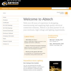 A.B Controls & Technology: Hazardous Area Enclosures and Conduit and Junction A.B Controls & Technology: Hazardous Area Enclosures and Conduit and Junction