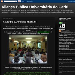 abucariri.blogspot.com A ABU DO CARIRI É SÓ FESTA!!!!, 10:50, 0 comentários abucariri.blogspot.com A ABU DO CARIRI É SÓ FESTA!!!!, 10:50, 0 comentários