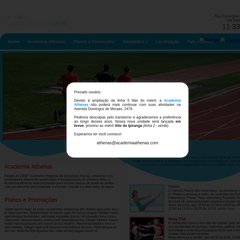 Academia Athenas. Academia de Musculação e Ginástica localizada na Domingos