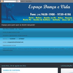 ESPAÇO DANÇA E VIDA ESPAÇO DANÇA E VIDA