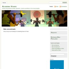 Venha para a Vivará!, Studio Fitness, A academia, Deixar um comentário »  Venha para a Vivará!, Studio Fitness, A academia, Deixar um comentário »