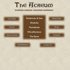 The Acaeum The Acaeum