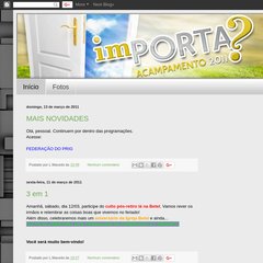 Acampamento Betel 2011 Acampamento Betel 2011