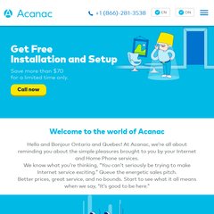 acanac.com High Speed Internet, DSL, VOIP acanac.com High Speed Internet, DSL, VOIP
