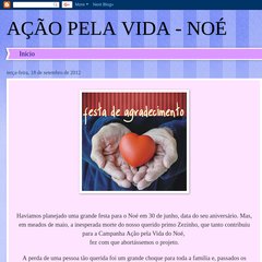 AÇÃO PELA VIDA - NOÉ