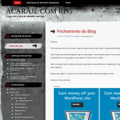 Acarajé com RPG Acarajé com RPG