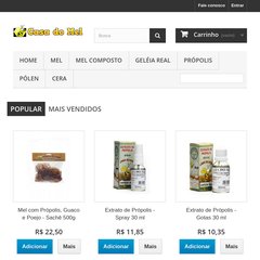 acasadomel.com mel, abelha, bisnaga