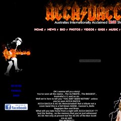 accadaccarocks.com.au REVIEWS, FANMAIL, SHOP