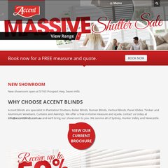 Blinds, Awnings, Shutters and Curtains | Accent Blinds Sydney Melbourne
