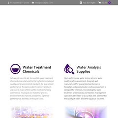 Water Treatment Chemicals, Testing Kits & Equipment - Accepta Water Treatment Chemicals, Testing Kits & Equipment - Accepta