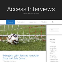 accessinterviews.com Sport, TV & Showbiz, Music accessinterviews.com Sport, TV & Showbiz, Music