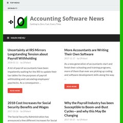 Helping you keep up with the Accounting Software Industry Helping you keep up with the Accounting Software Industry