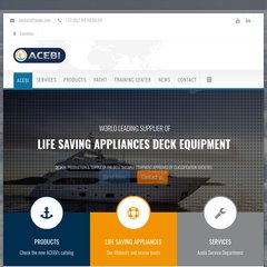 ACEBI Davits, lifeboats and deck equipment ACEBI Davits, lifeboats and deck equipment